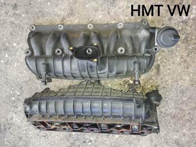 Audi A4 çıkma emme manifolt kelebekli BRE motor parça numarası 03G129711AP